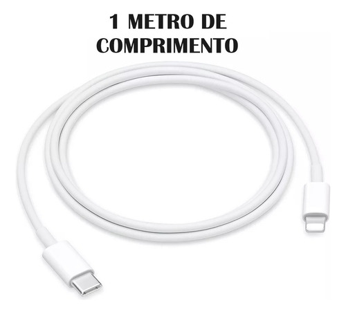 Cabo Carregador Dados Tipo C Para Ip iPhone Todos Modelos