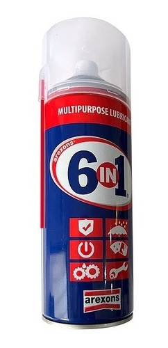 Lubricante Multiproposito 6in1®  200ml. Tipo Wd 40