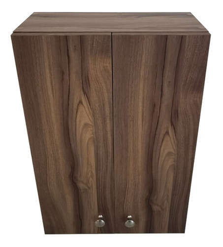 Imagen 2 de 8 de Mueble Flotante Para Baño Moderno 40 X 60 Cm Color Nogal Terracota