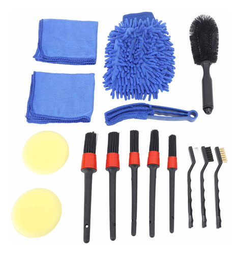 Kit De Limpieza De Cepillos Para Detalles De Automóviles Alt