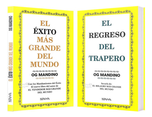 Og Mandino Éxito Más Grande Mundo + El Regreso Del Trapero