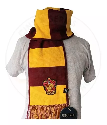 Bufanda de Harry Potter con el escudo de Gryffindor  Bufanda de harry  potter, Gryffindor, Disfraces de harry potter