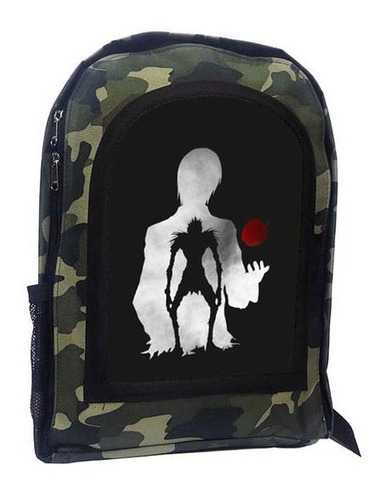 Mochila Camuflada Death Note A3