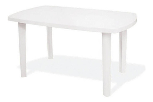 Mesa Camboriú Retangular Branca 92302010 Tramontina