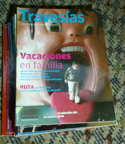 Revista Travesías. Inspiración Para Viajeros. 15 Ejemplares.