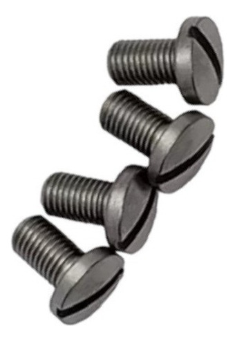 Tornillos Para Colt 1911 Cachas Juego De 4 Pzas Plateados