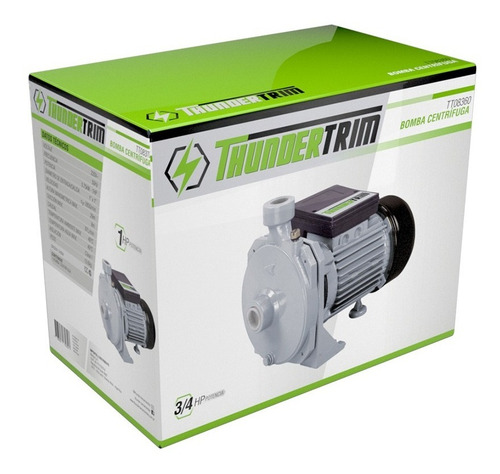 Bomba Centrifuga 3/4hp Turbina De Bronce Thundertrim Tt08360