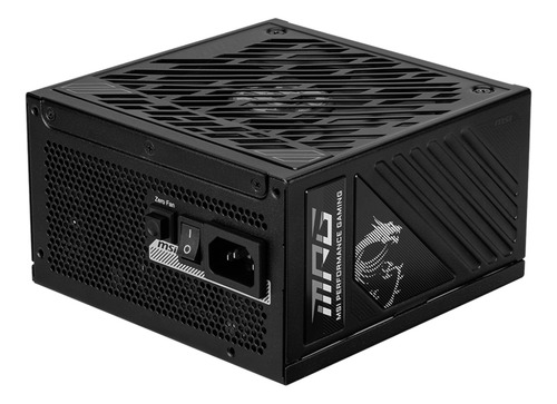 Fuente Modular Msi Mpg A1000gs Pcie5 80+ Gold Atx 3.1 135mm Color Negro