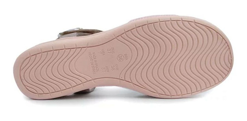 Imagem 5 de 5 de Sandalia Feminina Comfortflex Anabela 22-88403 Rosa