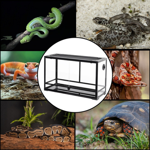 Reptizoo Terrario Reptiles Grandes 100l 76x30x45 Gecko Pitón