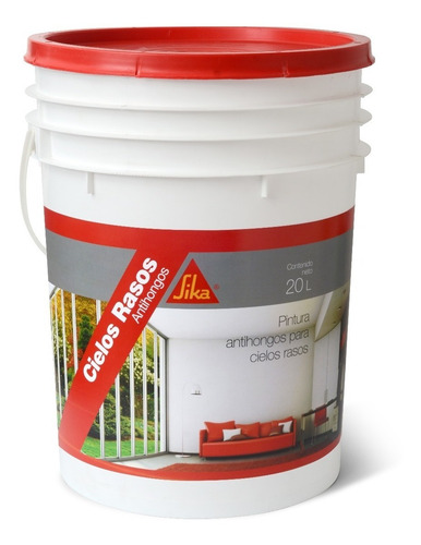 Pintura Cielos Rasos Antihongo Sika 20lts Blanco