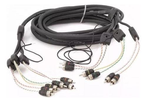 Cabo Rca 6 Canais Connection Bt6 250 Competição Audison 2,5m