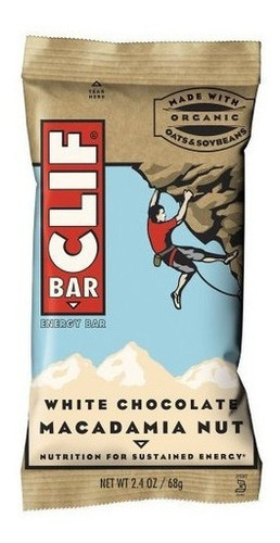 Barra De Energía Clif Bar, Nuez De Macadamia De Chocolate