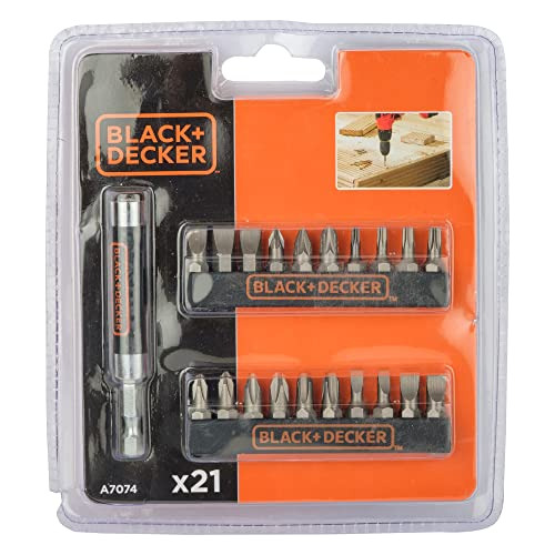 Black+decker B/da7074 Juego De Destornilladores - 21 Pi...