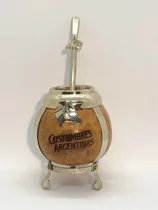 Comprar Mate Calabaza Y Alpaca Dije Caballo Con Bombilla De Alpaca