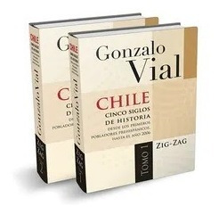 Imagen 1 de 5 de Chile Cinco Siglos De Historia Tomo 1 Y 2 (rustico) / Vial