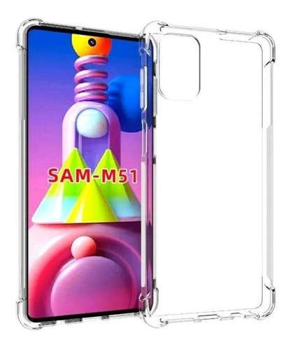 Capa Protetora Flexivel Para Samsung Galaxy M51 6.67