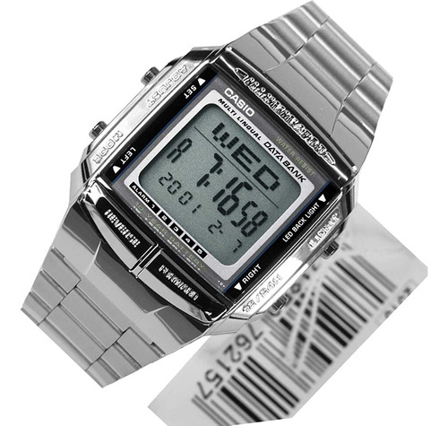 Reloj Digital Con Banco De Datos Casio Db360-1av Para Hombre