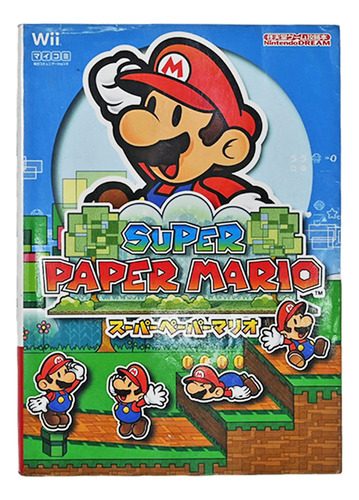 Guia Super Paper Mario Ds Nintendo Wii Japones (Usado)