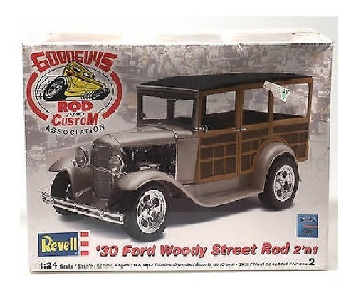 Revell 85-2064 30 Ford Woody Street Rod 1:25 Milouhobbies