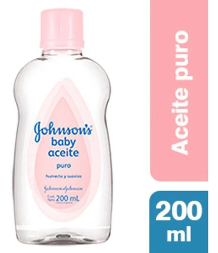 Aceite Puro Johnsons Baby 200ml