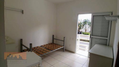 Kitnet Com 1 Dormitório Para Alugar, 22 M² Por R$ 1.700,00/mês - Cidade Universitária - Campinas/sp - Kn0713