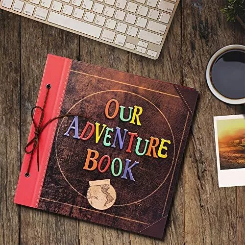 Our Adventure Book, Álbum De Recortes Bordado Con Cubi