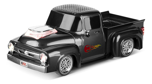 Qfx Bt-1956 Bluetooth 1956 Hot Rod Pickup Truck Replica Alta 110v