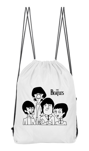 Bolso Deportivo Caricatura The Beatles (d0181 Boleto.store)