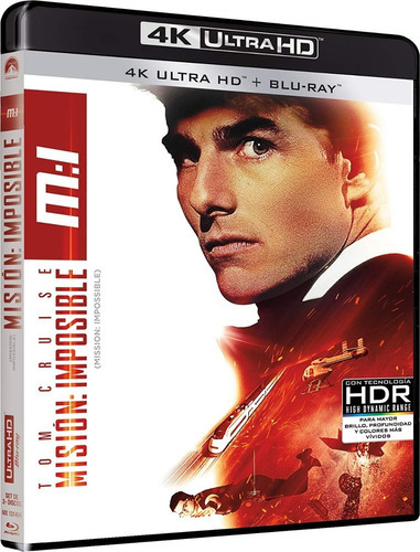 Misión Imposible | 4k Ultra Hd + Blu Ray Película Nuevo
