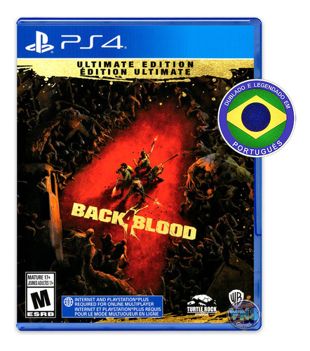 Back 4 Blood Ultimate Edition - Ps4 - Mídia Física - Lacrado