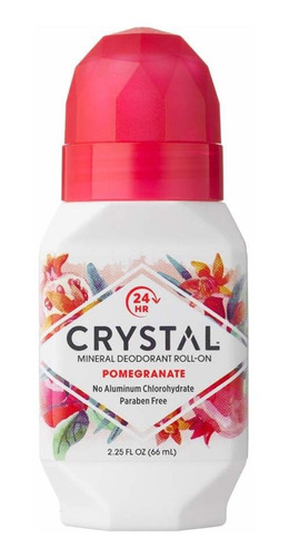 Crystal- Desodorante Mineral Roll-on Manzanilla Y T Verde, G