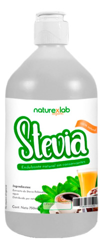 Stevia Líquida Orgánica 750 Ml - mL a $44