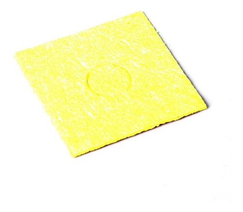 Esponja Vegetal Kaisi Para Ferro Soldar 64x64x7mm C/10 Peças