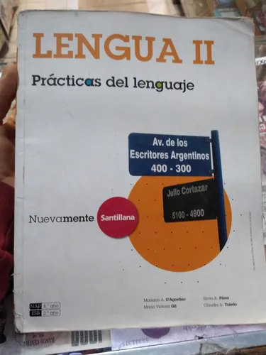 Lengua 2 Prácticas Del Lenguaje Nuevamente Santillana (Usado)