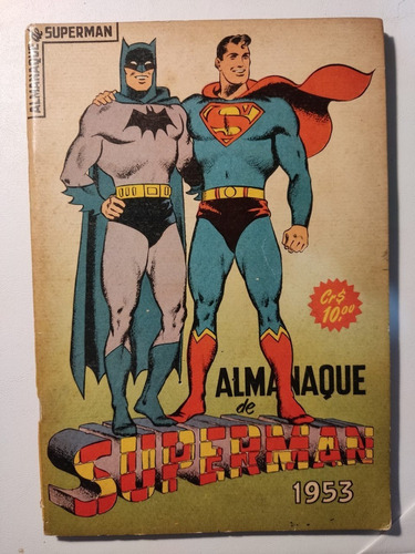 Hq Almanaque Superman  1953  Ed. Brasil-america