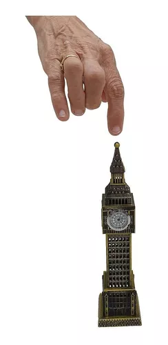 1 big ben no tamanho a maior com 23,5 cm de altura cinza prata - miniatura  Londres - DECORARJ - Estatueta - Magazine Luiza