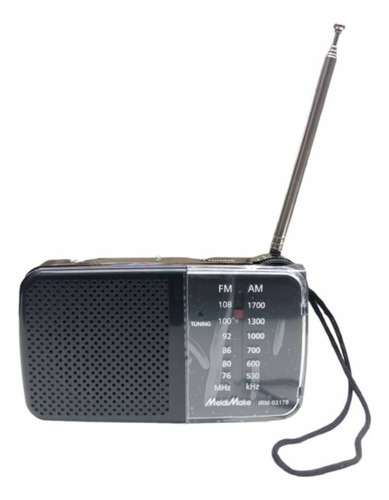 Radio A Pilas Fmam Portable De Bolsillo