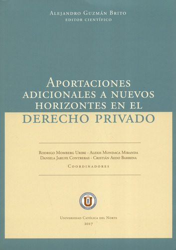 Aportaciones Adicionales A Nuevos Horizontes En El Derecho P