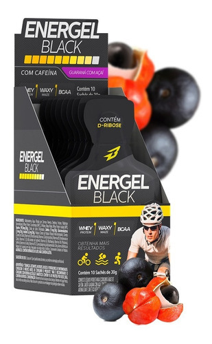 Energel Black 10 Saches/30g - Body Action