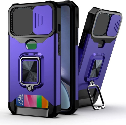 Funda Para Xiaomi Mi 11 Lite Con Anillo Magnetico (violeta)