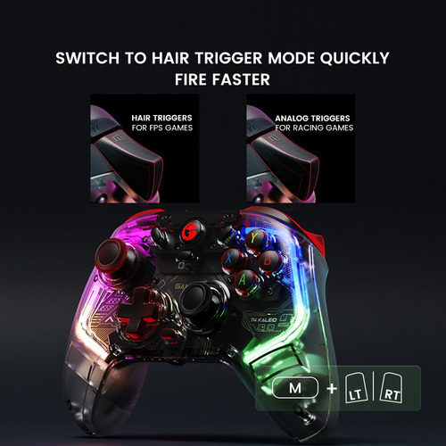 Control Gamesir Kaleid T4 Alambrico P/ Pc, Switch Y Android