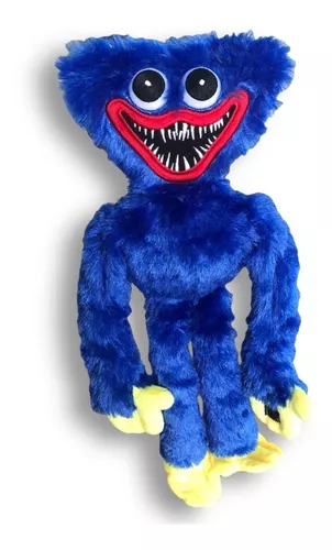 Huggy Wuggy Brasil Pelucia Azul Boneco Playtime Pop Time - Loja