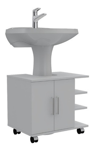 Mueble Elemental Para Lavamanos Rta Blanco