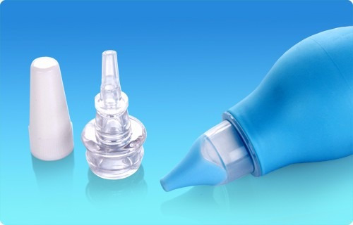 Imagen 4 de 9 de Set De Aspirador Nasal Y Jeringa Para Oido Nuby Sacamoco