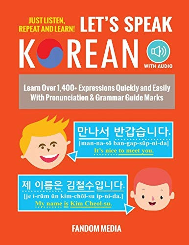 Book : Lets Speak Korean Learn Over 1,400+ Expressions...