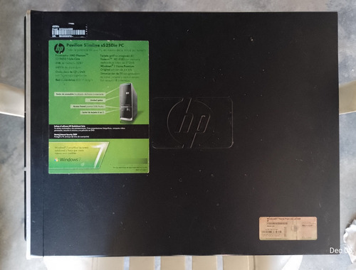 Gabinete Slim Hp Compac Pavilion Slimline S5250la Negro (Usado)
