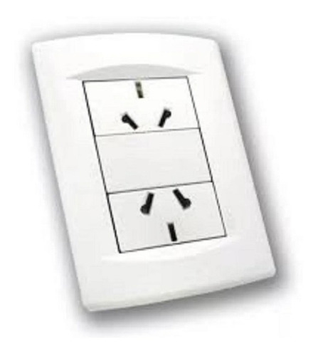 Imagen 1 de 2 de Llave De Luz Sica Life Armada 2 Modulo Completa Multinorma