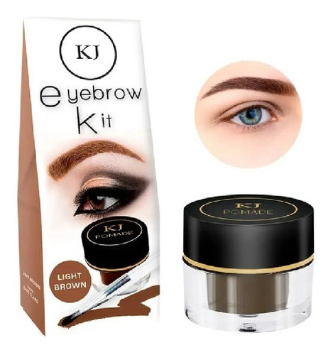 Eyebrow Kit Gel Pomada Ceja Con Brocha Kejel Jabibe Original