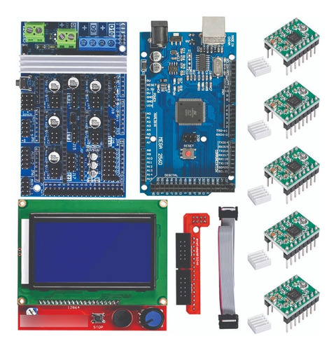 Kit De Impresora 3d Con Controlador Rampas 1,6